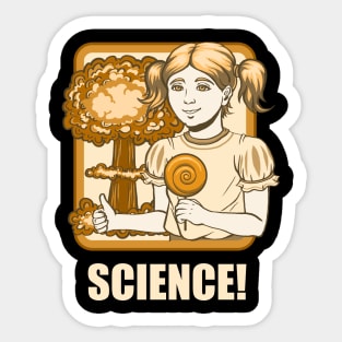 Thank you very much science ! Sticker